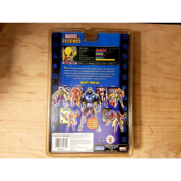 🗨🤜 ToyBiz Marvel Legends Iron Fist - Green Version (No BAF) Toy Biz 🤛🗨 - Picture 2 of 2